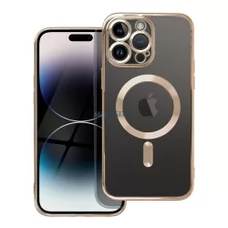   HUSĂ! - Husa ELECTRO MAG COVER compatibila cu MagSafe pentru IPHONE 16 gold
