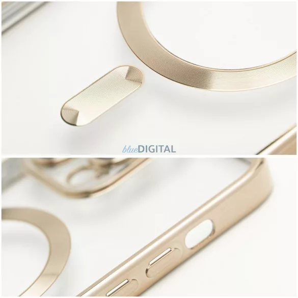 HUSĂ! - Husa ELECTRO MAG COVER compatibila cu MagSafe pentru IPHONE 16 Pro gold