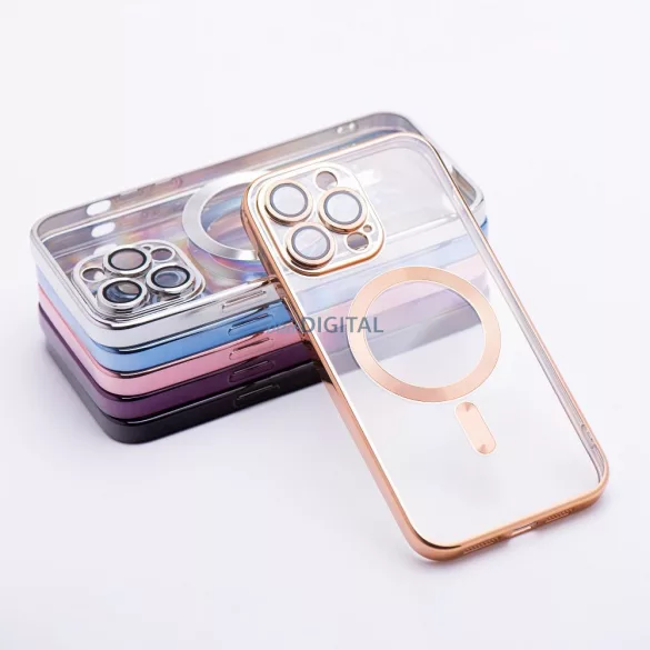 HUSĂ! - Husa ELECTRO MAG COVER compatibila cu MagSafe pentru IPHONE 16 Pro gold