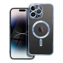   HUSĂ! - Husa ELECTRO MAG COVER compatibila cu MagSafe pentru IPHONE 16 Pro Max albastru titan