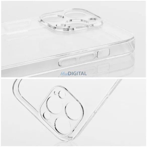HUSĂ! - Husa CLEAR 2 mm pentru IPHONE 16 Pro (protecția camerei) transparentă