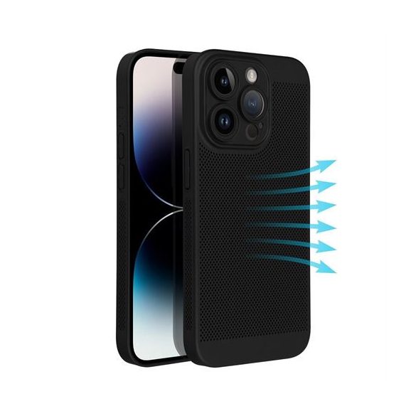 Husa BREEZY pentru IPHONE 16 Pro Max neagra