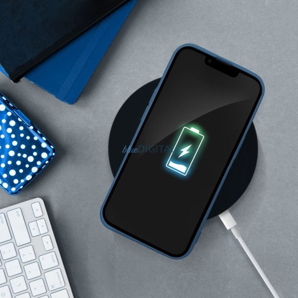 Husa SILICON pentru IPHONE 16 PRO MAX albastra