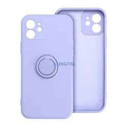 HUSĂ! - Husa SILICONE RING pentru IPHONE 16 PRO violet