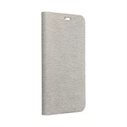 HUSĂ! - LUNA Book Gold pentru IPHONE 16 Pro Max argintiu