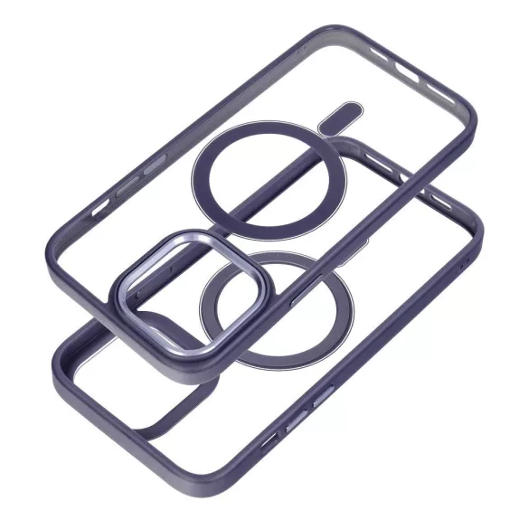 HUSĂ! - Husă COLOR EDGE MAG COVER compatibilă cu MagSafe pentru IPHONE 16 Pro violet intens