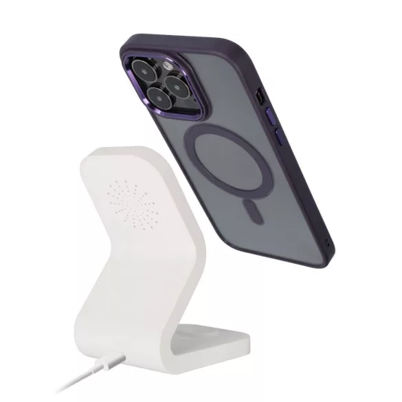 HUSĂ! - Husă COLOR EDGE MAG COVER compatibilă cu MagSafe pentru IPHONE 16 Pro violet intens