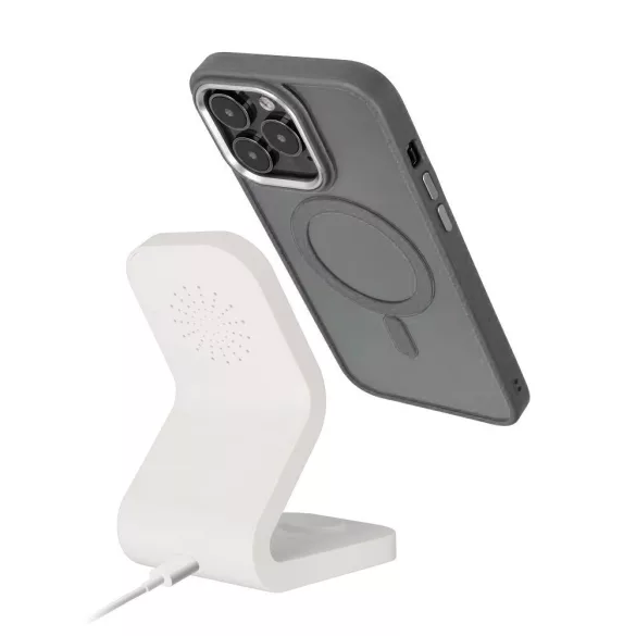 HUSĂ! - Husă COLOR EDGE MAG COVER compatibilă cu MagSafe pentru IPHONE 16 Pro gri titan