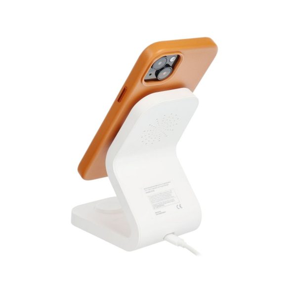 Husa LEATHER MAG COVER pentru IPHONE 16 Pro Max portocaliu