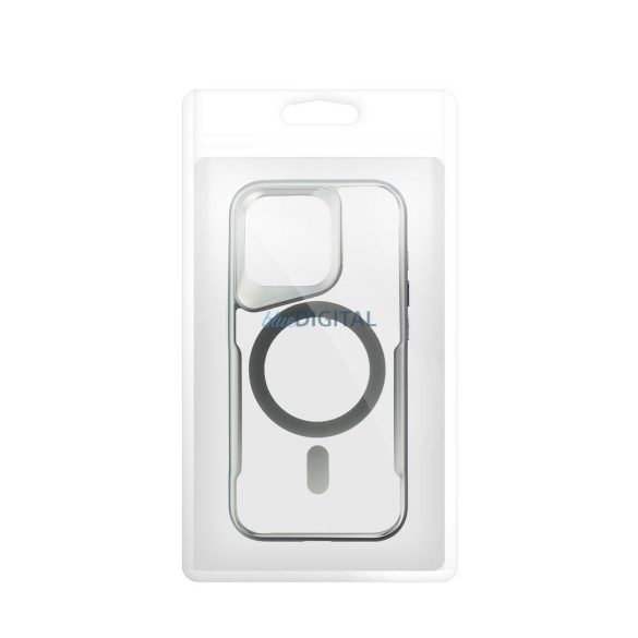 ERGOFIT NEWZONE Carcasă compatibilă MagSafe pentru iPhone 15 Pro - argintiu
