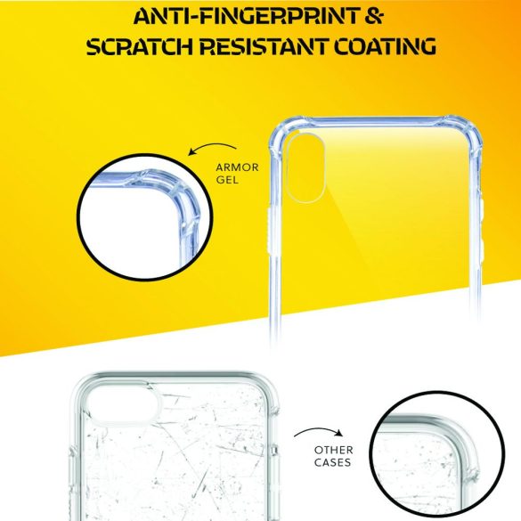 Husa Armor Jelly Roar - pentru Iphone 16 Pro Max transparent