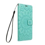 MEZZO Husă carte pentru IPHONE 16 Pro verde mandala