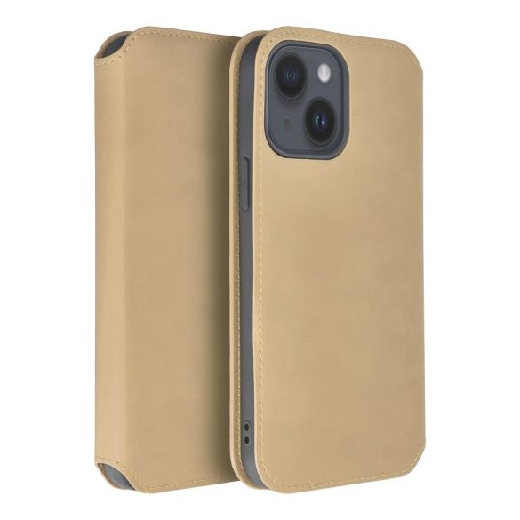 DUAL POCKET Husă carte pentru IPHONE 16 Pro Max auriu