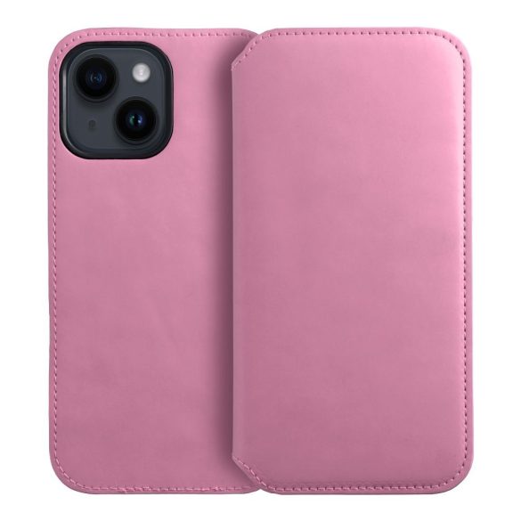 Husă carte DUAL POCKET pentru IPHONE 16 Pro Max roz deschis