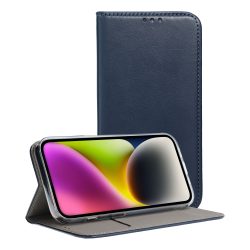   HUSĂ! - Husă carte Smart Magneto pentru IPHONE 16 PLUS bleumarin