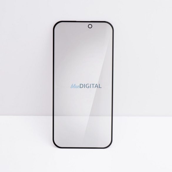 Forcell Privacy Glass sticlă temperată cu margine neagră pentru iPhone 13