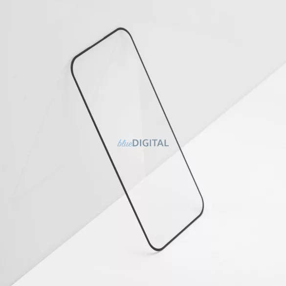 Forcell Ultra Clear Glass sticlă temperată cu finisaj negru pentru iPhone 16 Plus