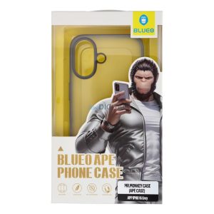 Carcasă BlueO Ape pentru iPhone 16 - albastru
