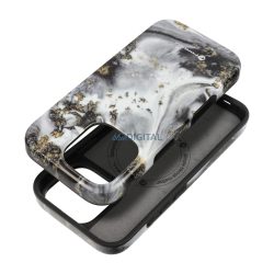   HUSĂ! - FORCELL F-PROTECT Mirage, carcasă militară testată la cădere compatibilă cu MagSafe pentru IPHONE 16 PLUS Silver Fog