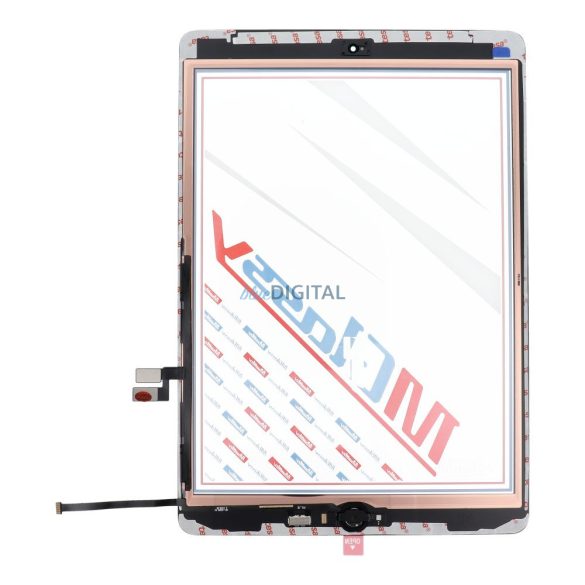 MUSTTBY ecran tactil + bandă adezivă + buton home iPad 7 - negru