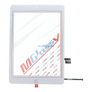 MUSTTBY ecran tactil + bandă adezivă + buton home iPad 7 - alb