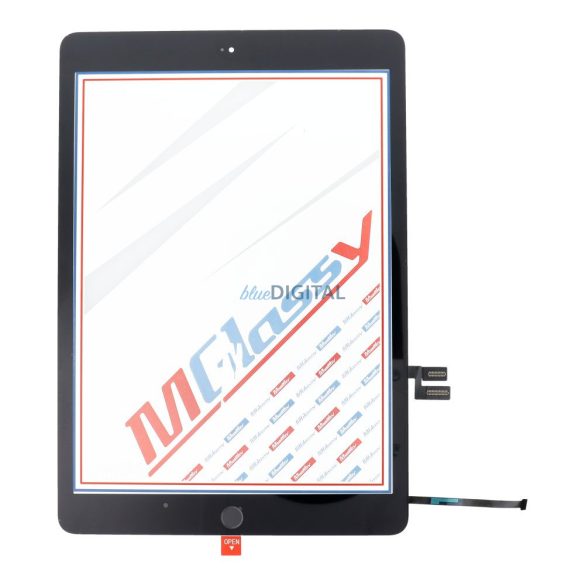 MUSTTBY ecran tactil + bandă adezivă + buton home iPad 8 - negru