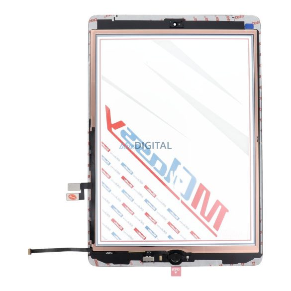 MUSTTBY ecran tactil + bandă adezivă + buton home iPad 8 - negru