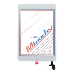   MUSTTBY ecran tactil + bandă adezivă + buton home iPad Mini2 - alb  - PIESĂ DE SCHIMB!