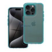   Husă MATRIX CLEAR iPhone 7 / 8 / SE 2020 / SE 2022 - albastru turcoaz