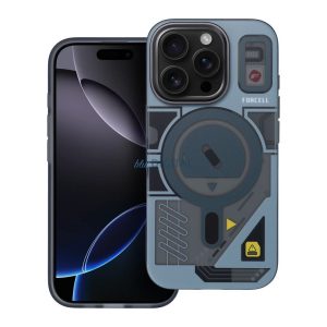 Carcasă compatibilă Forcell F-Protect MagSafe pentru iPhone 16 Pro - model gri