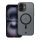 Carcasă compatibilă Forcell F-Protect MagSafe pentru iPhone 16 Plus - negru transparent Carcasă compatibilă Forcell F-Protect MagSafe pentru iPhone 16 Plus - negru transparent