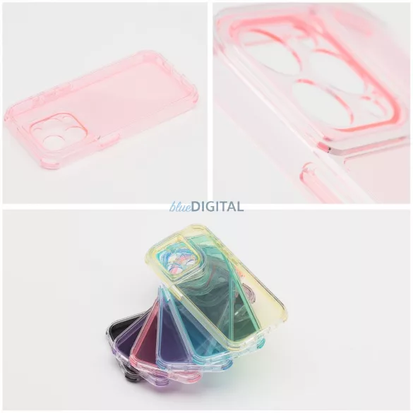 HUSĂ! - Husă MATRIX CLEAR pentru iPhone 13 - roz pudră
