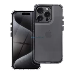 HUSĂ! - Carcasă MATRIX CLEAR pentru iPhone 16 Pro - negru