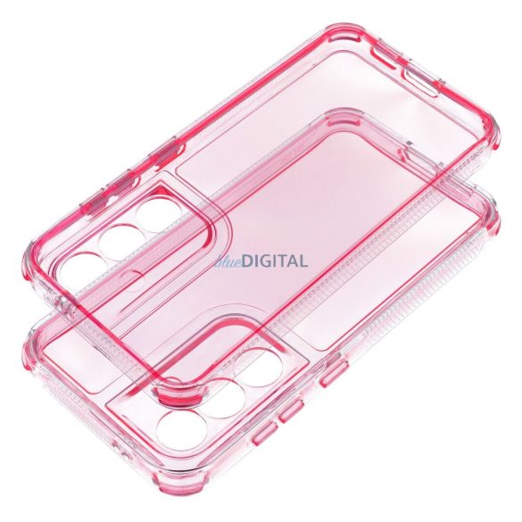 Husă MATRIX CLEAR Samsung Galaxy A05s - roz pudră