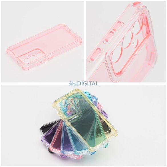 Husă MATRIX CLEAR Samsung Galaxy A05s - roz pudră