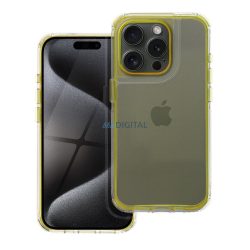 HUSĂ! - Husă MATRIX CLEAR pentru iPhone 16 Plus - galben