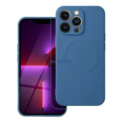   HUSĂ! - SILICONE MAG COVER Carcasă compatibilă MagSafe pentru iPhone 16 - albastru