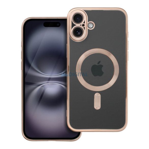 HUSĂ! - Husă compatibilă ELECTRO MAG COVER MagSafe pentru iPhone 16 Plus - maro