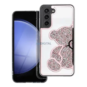 HUSĂ! - Husă TEDDY BEAR Samsung Galaxy S23 Ultra - roz
