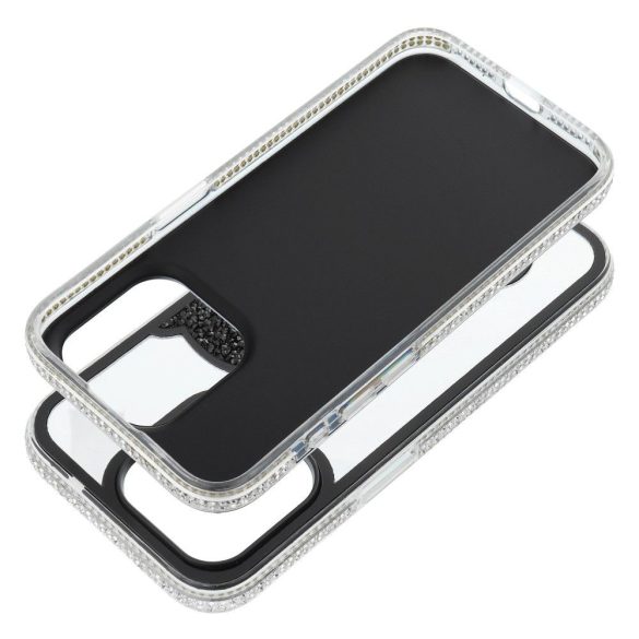 Husa TEDDY BEAR pentru IPHONE 14 Pro Max neagra