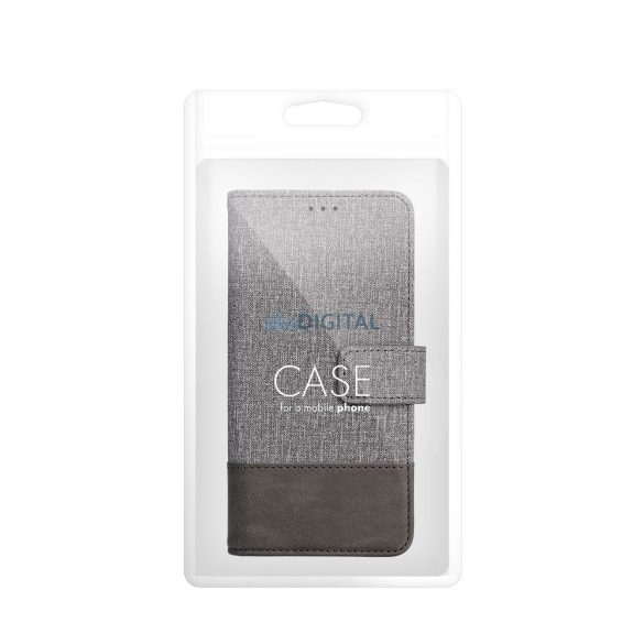 Husă de carte GOMMA Samsung Galaxy A41 - gri