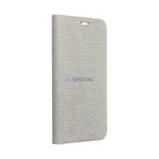   Carnet auriu LUNA cu ornamente aurii Samsung Galaxy S24 FE - argintiu