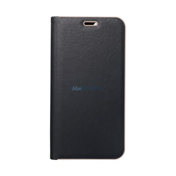 Carnet auriu LUNA cu ornamente aurii Samsung Galaxy A16 5G - negru