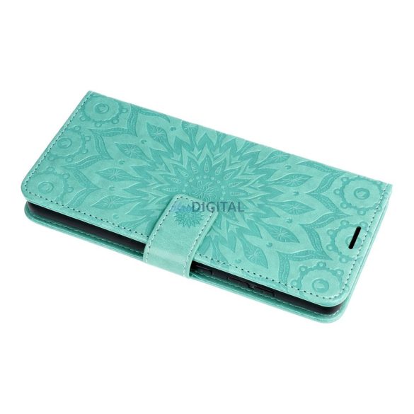 Carcasă de carte MEZZO Samsung Galaxy A16 5G - verde mandala