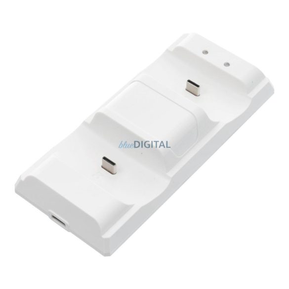 PS5 controler de încărcare dock dublu de încărcare P201 alb