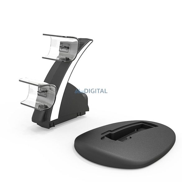 PS5 controler de încărcare dock dublu de încărcare HBP-253 negru