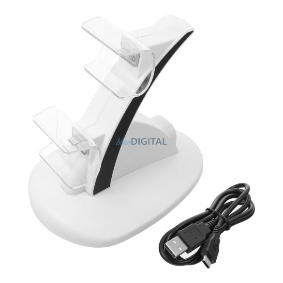 PS5 controler de încărcare dock dublu de încărcare HBP-253 alb