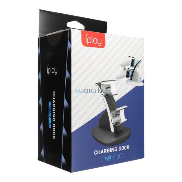 PS5 controler de încărcare dock dublu de încărcare HBP-253 alb