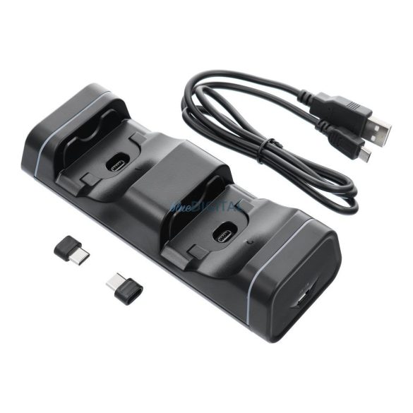 XBOX Seria X/S Controller de încărcare Dock dublu de încărcare TYX-0613B Negru