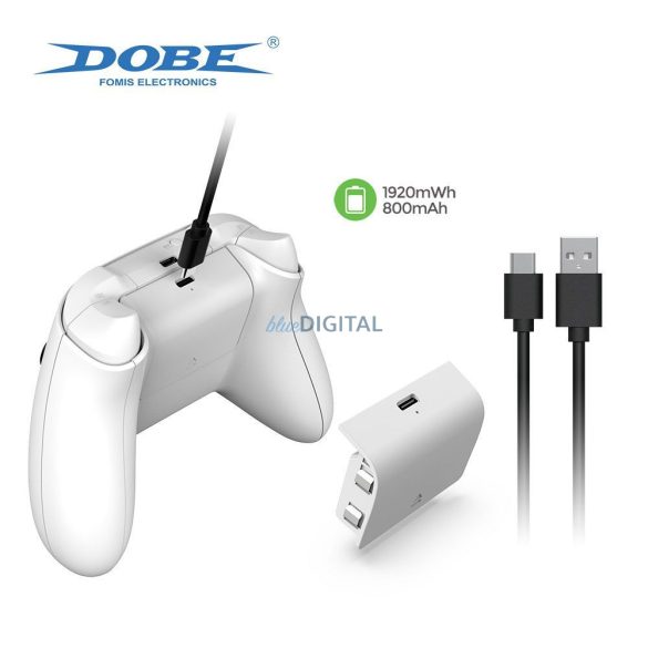 Baterie Gamepad XBOX Series X / S 800 mAh TYX -2610B alb